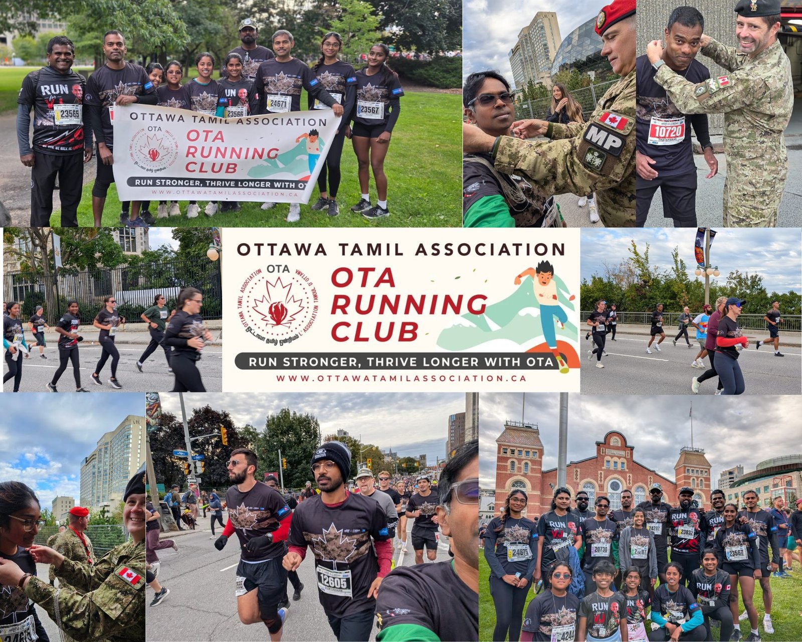 Ottawa Tamil Association Running Club Marks 2nd Annual Army Run 2026